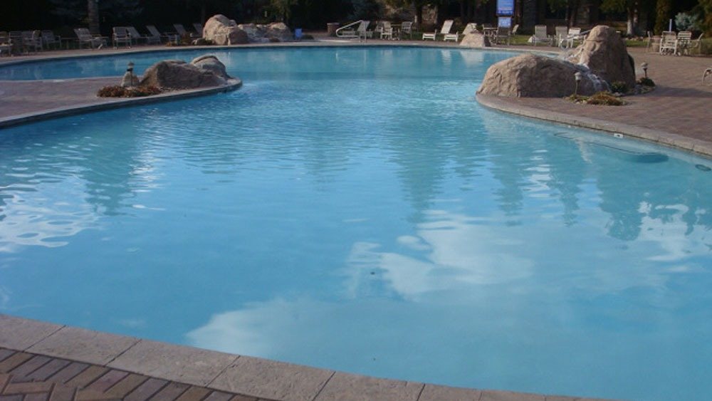 Piscina con Cool Blue