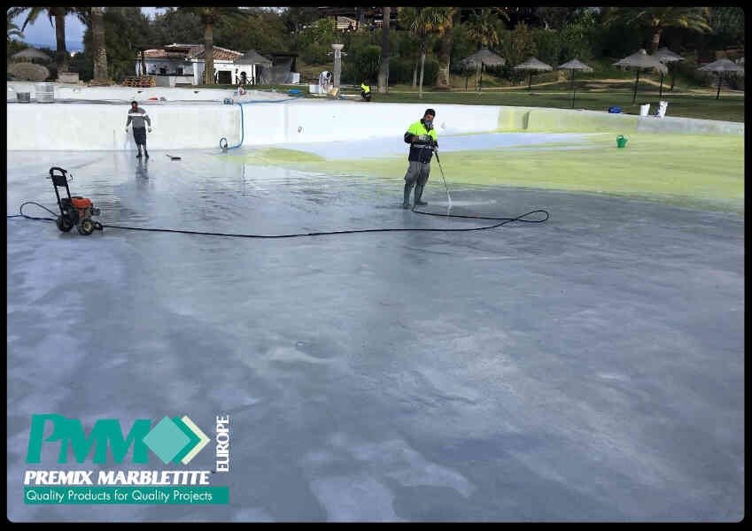 Piscina con Pewter Gray